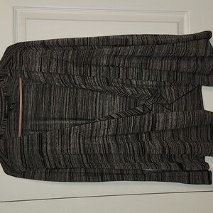 89th & Madison Black and Gray Knit Cardigan